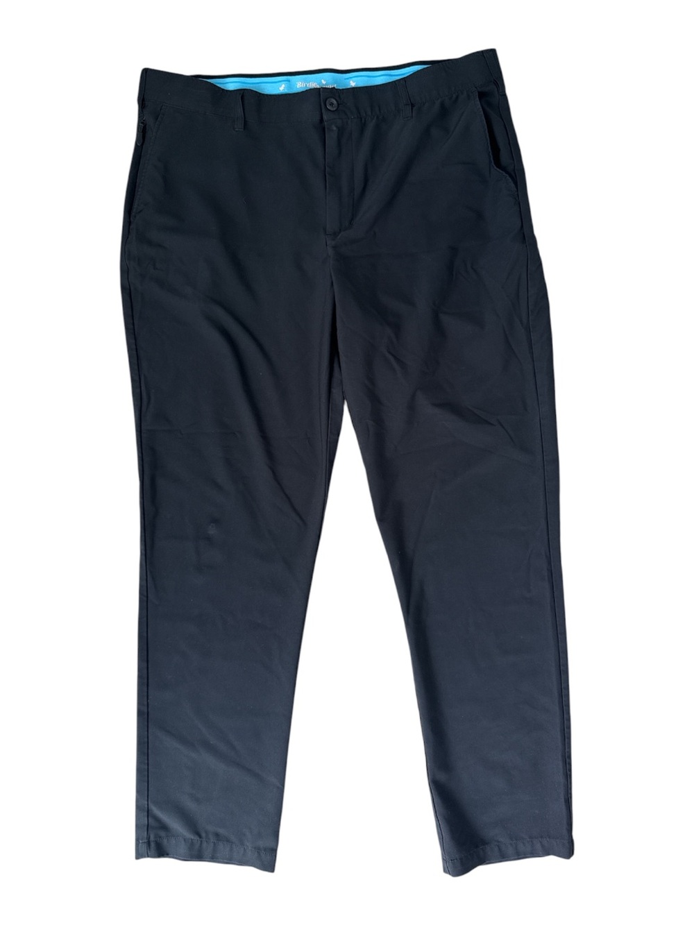 Birdie Bound Men's Black Performance Golf Pants